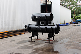 船用換熱器，管程不銹鋼，殼體鎳銅